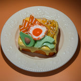 Avocado Salmon Egg Sandwich Squishy