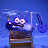 Transparent Blue Crocodile Squishy