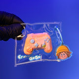 Orange Soda MINI Handle Squishy