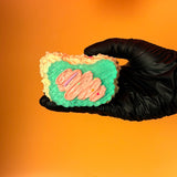 Mint Bear Head Squishy