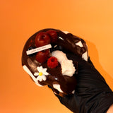 Cherry & Strawberry Cream Cake